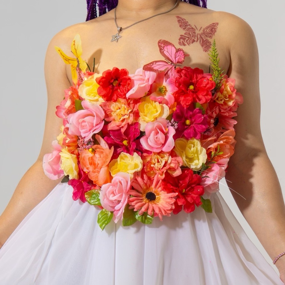 Hand made corset top